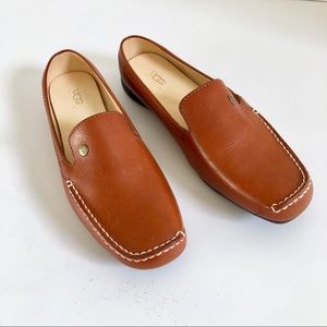 Ugg Women’s Driving Leather Slip On Loafer Shoe